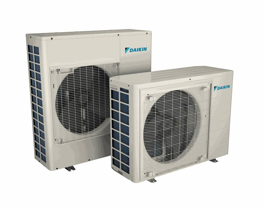 A Daikin FIT third generation side discharge condenser