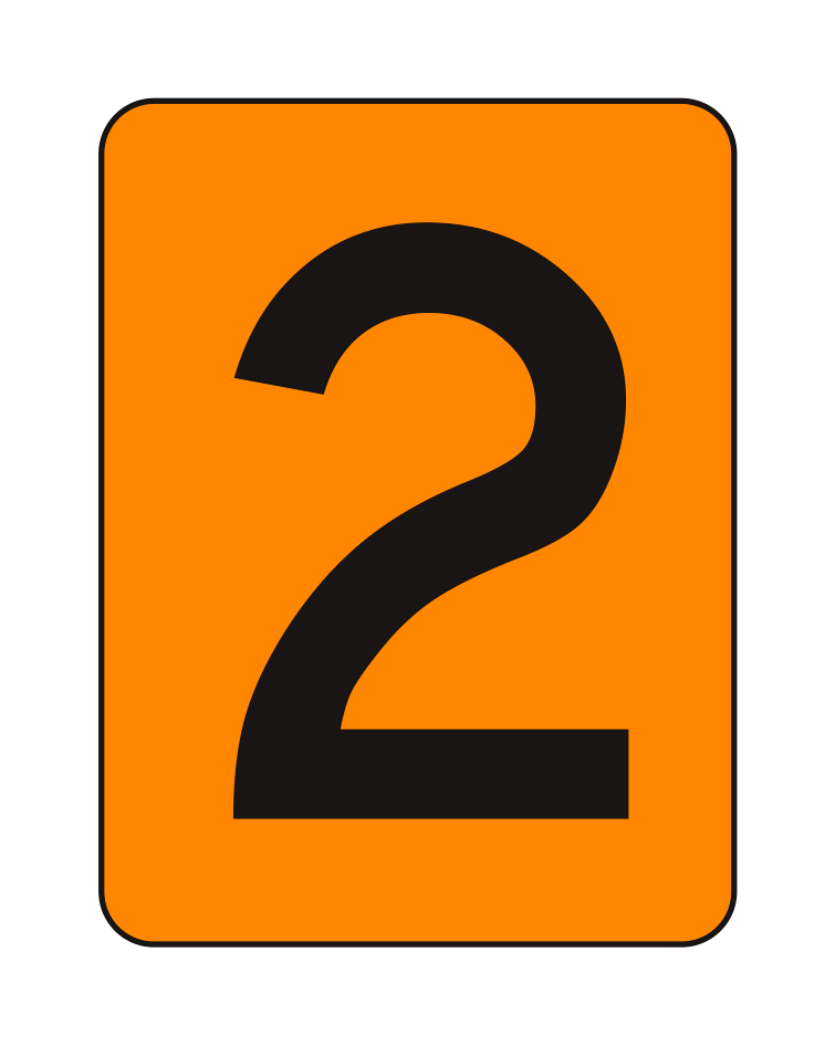 C20B(CA) California Construction Sign — official FHWA layout