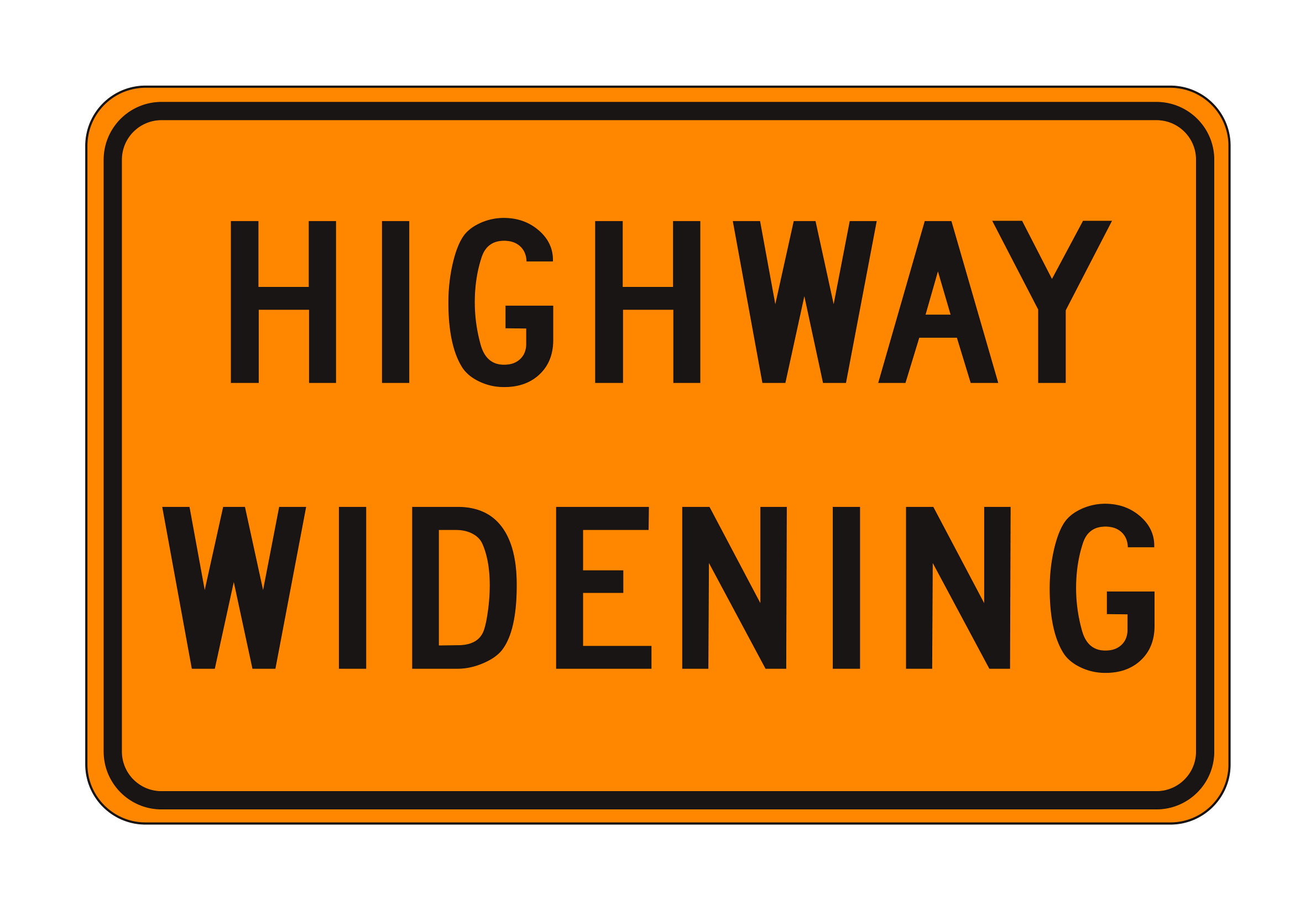 C23B(CA) Highway Widening — official FHWA layout