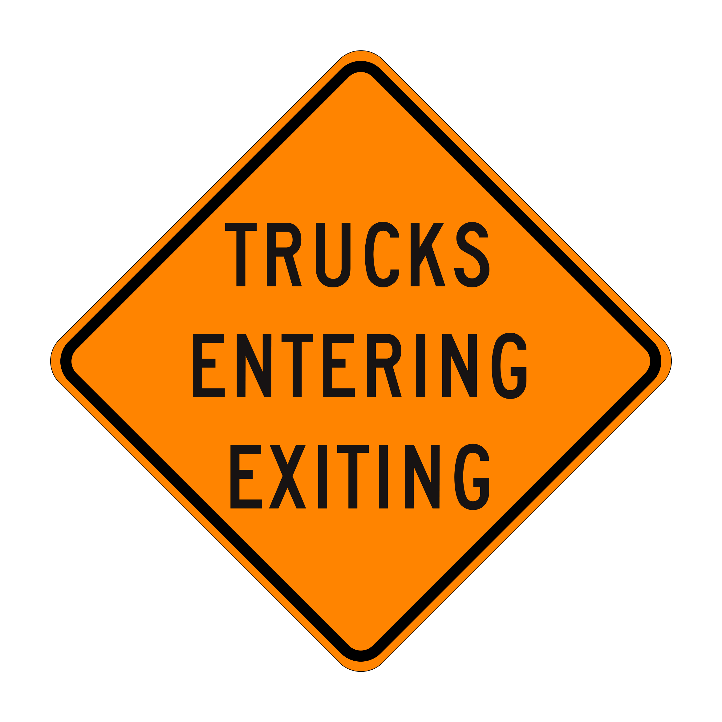 C44(CA) California Construction Sign — official FHWA layout