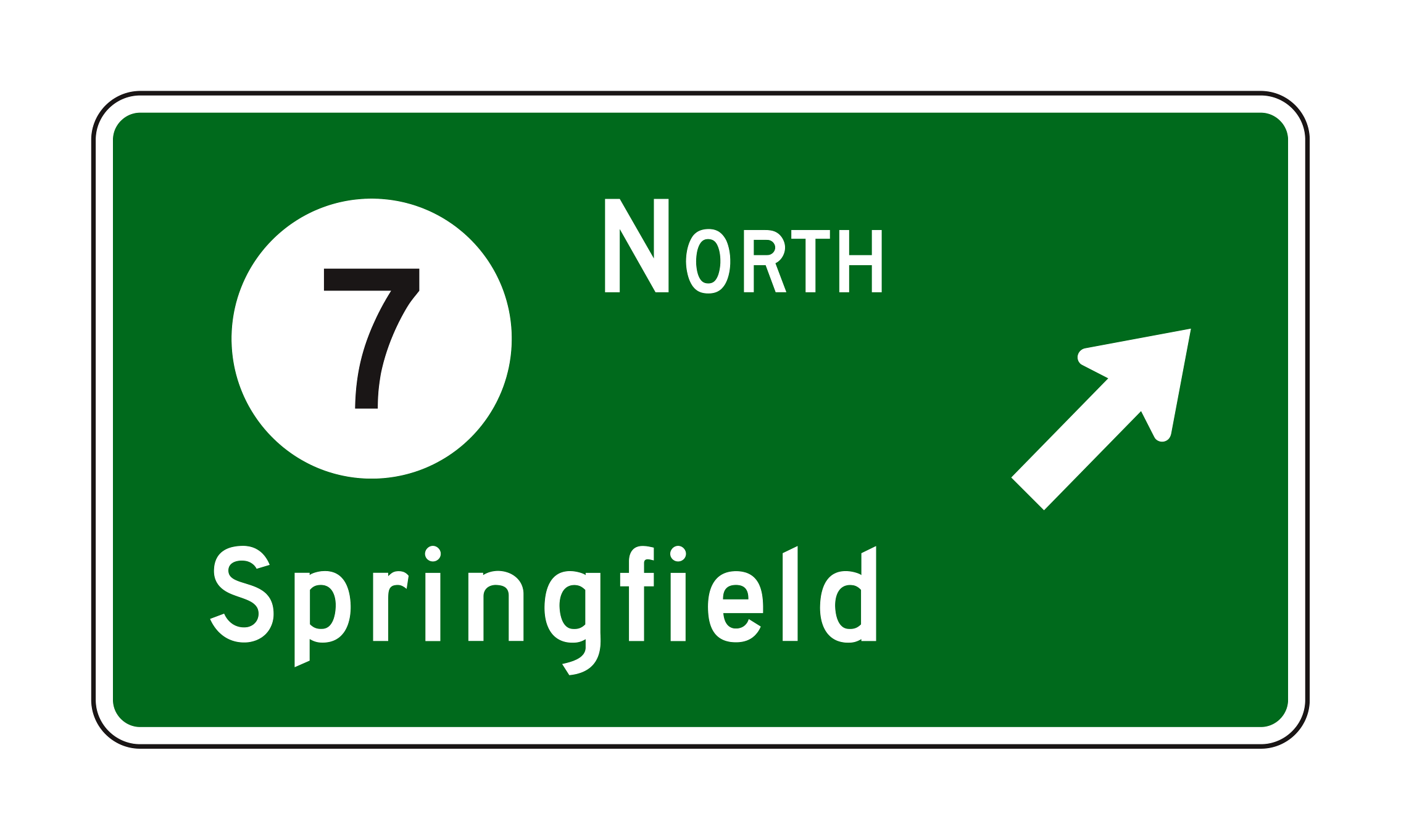 D1-1e Nortth Springfield — official FHWA layout