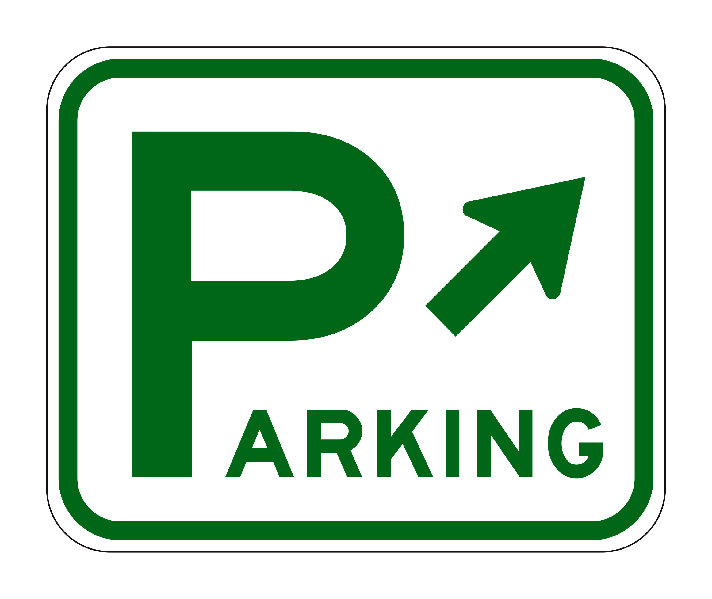 D4-1 Parking Area — official FHWA layout