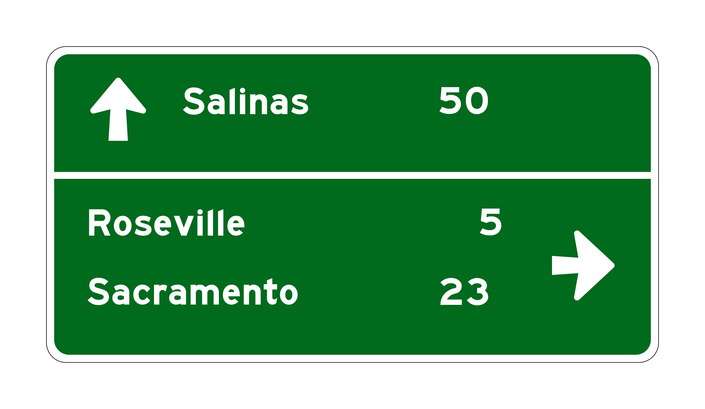 G1-10(CA) Salinas Roseville Sacramento — official FHWA layout