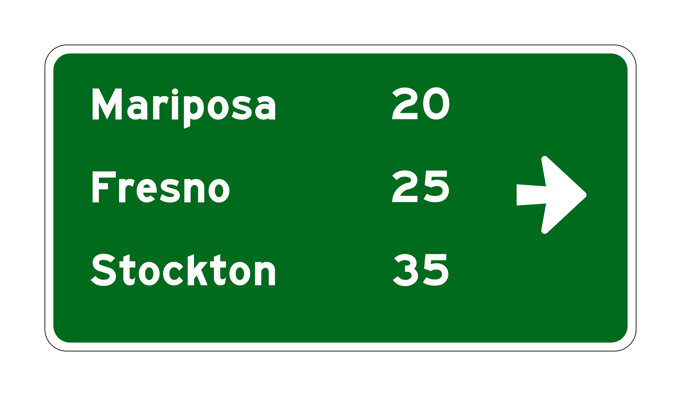 G1-19(CA) Mariposa Fresno Stockton — official FHWA layout