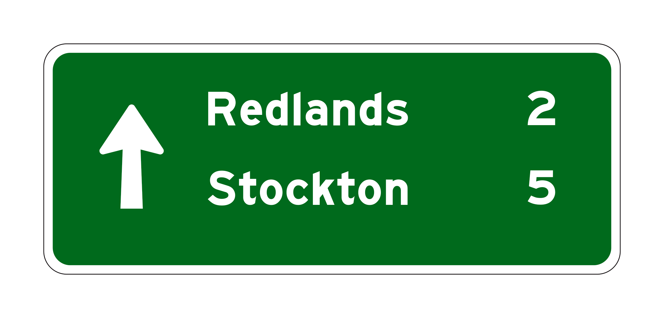 G1-4(CA) Redlands Stockton — official FHWA layout