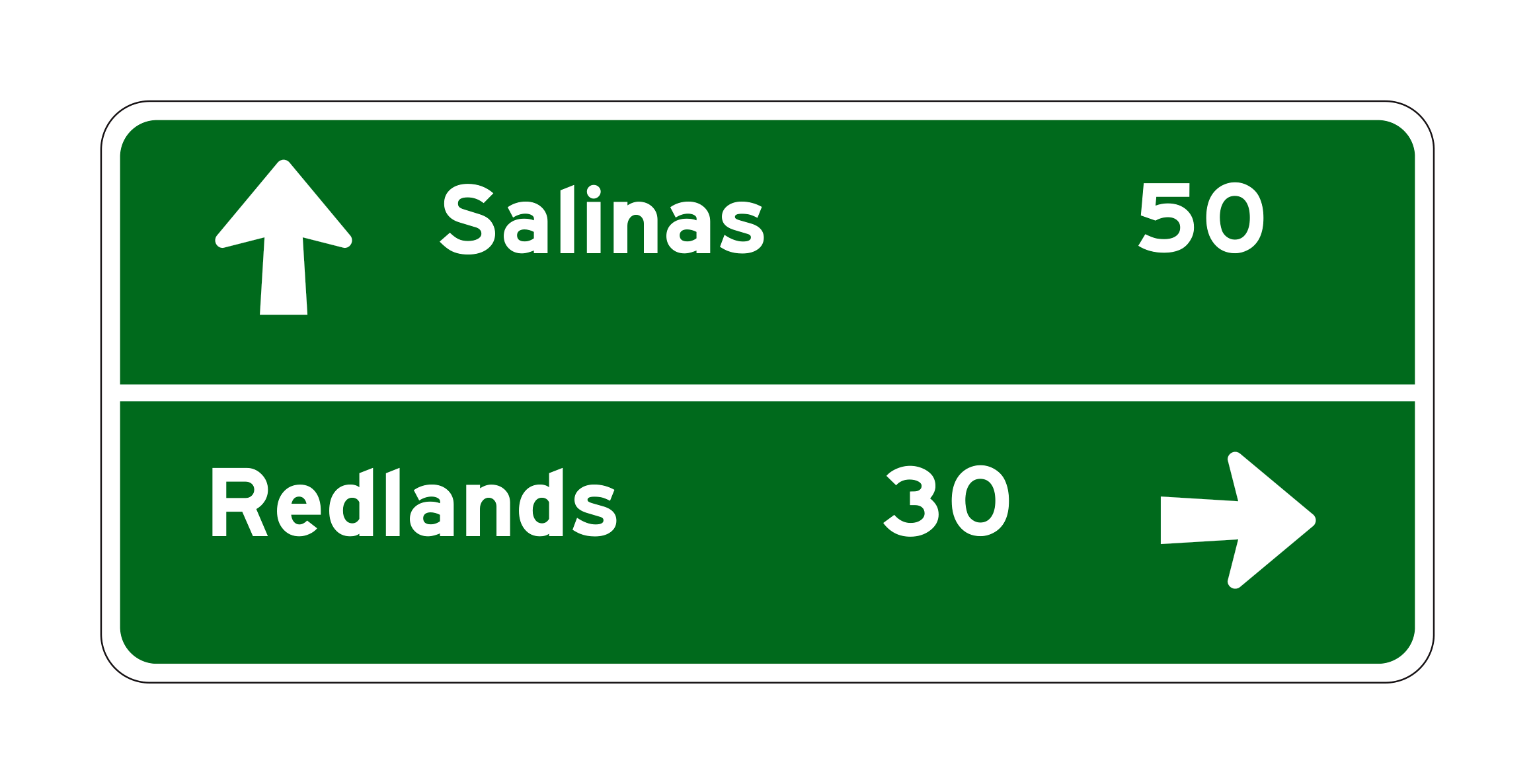 G1-7(CA) Salinas Redlands — official FHWA layout