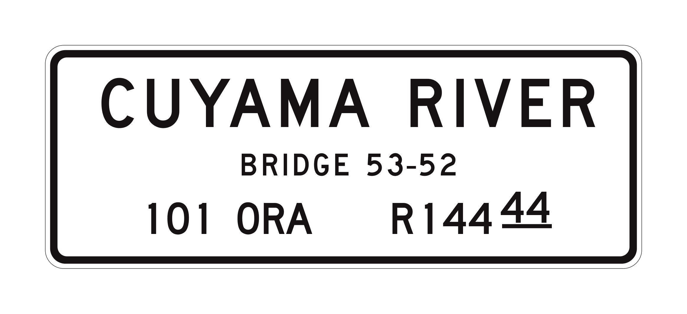 G11-1(CA) Cuyama River Ora — official FHWA layout