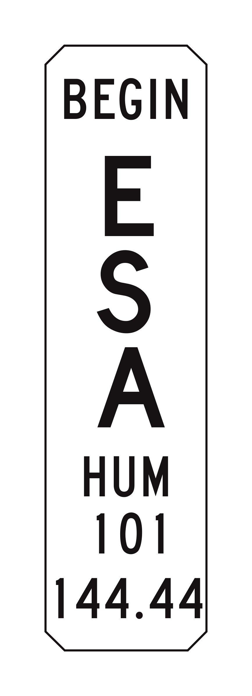 G11-10(CA) Begin Hum — official FHWA layout