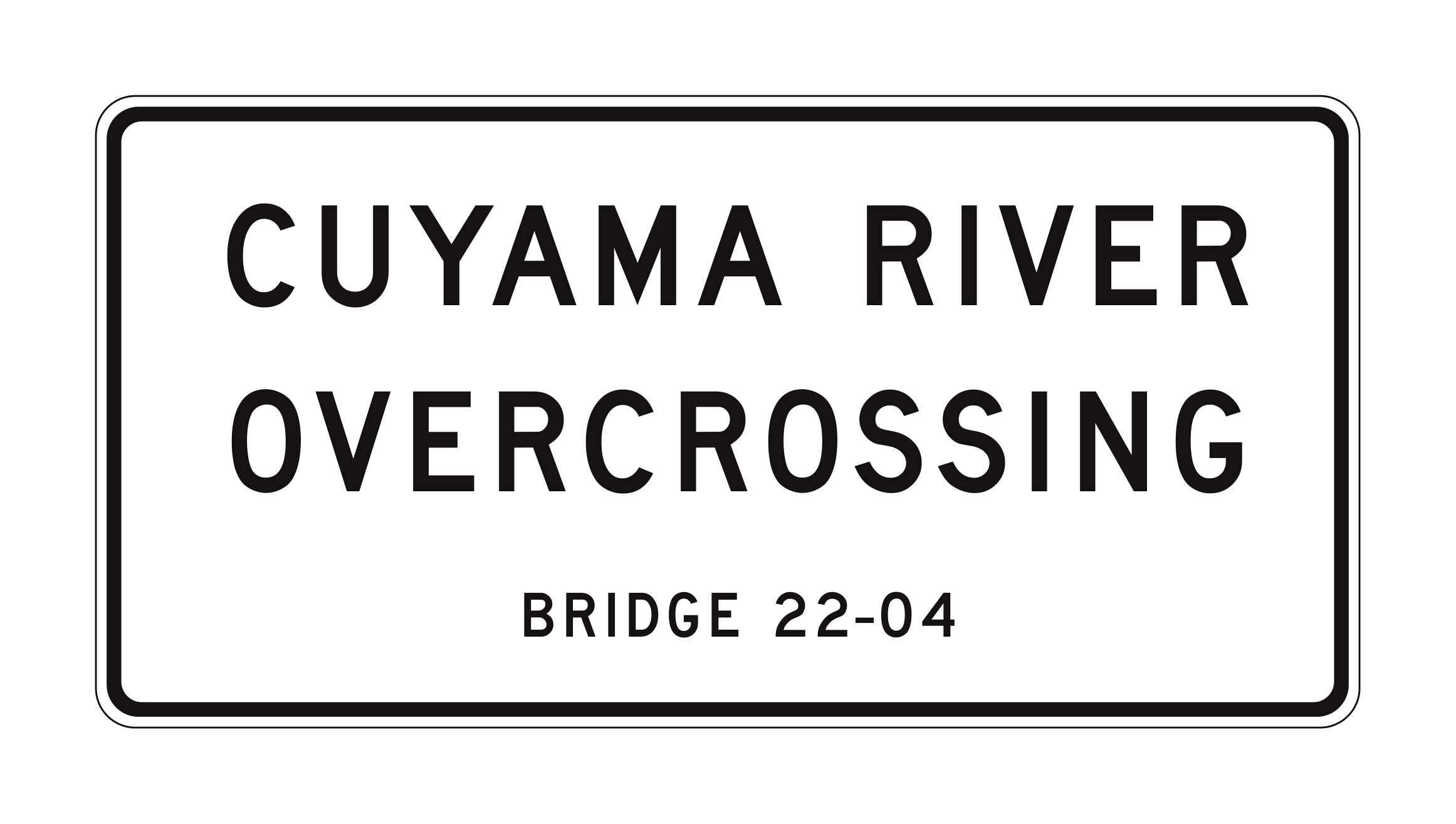 G11-2(CA) Cuyama River Overcrossing — official FHWA layout