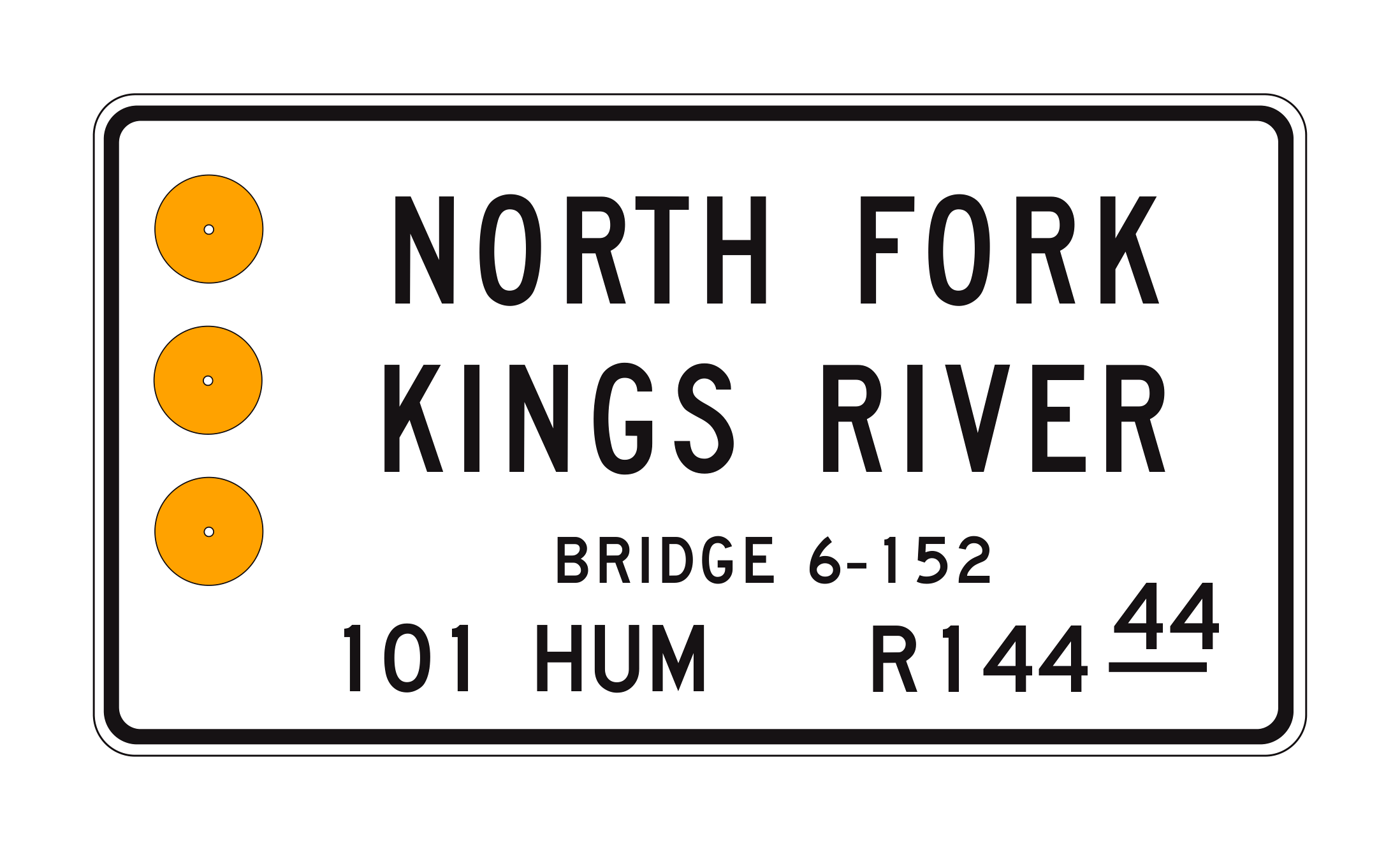 G11-5(CA) North Fork Kings River Bridge Hum — official FHWA layout