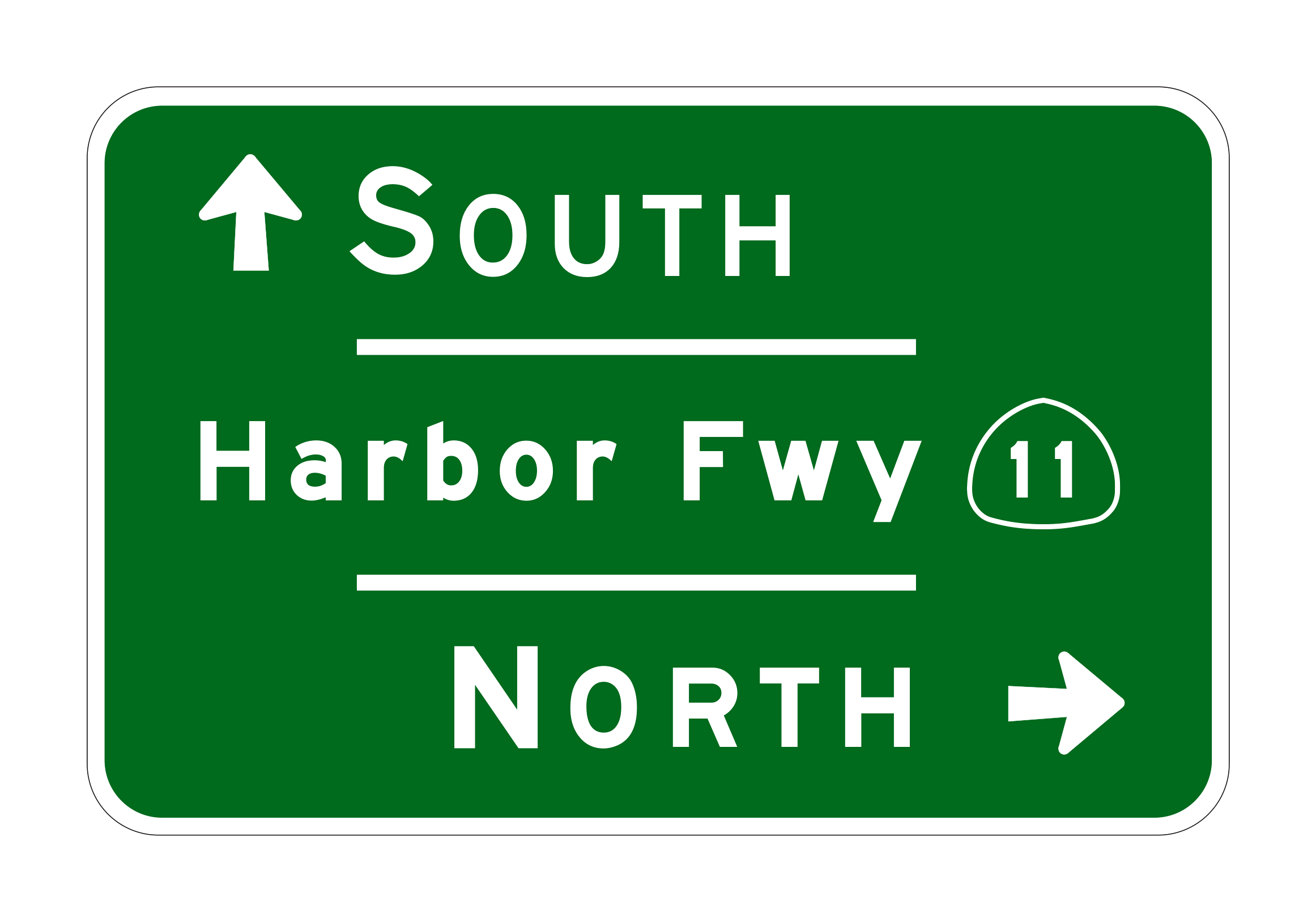 G77-7(CA) South Harbor Fwy North — official FHWA layout