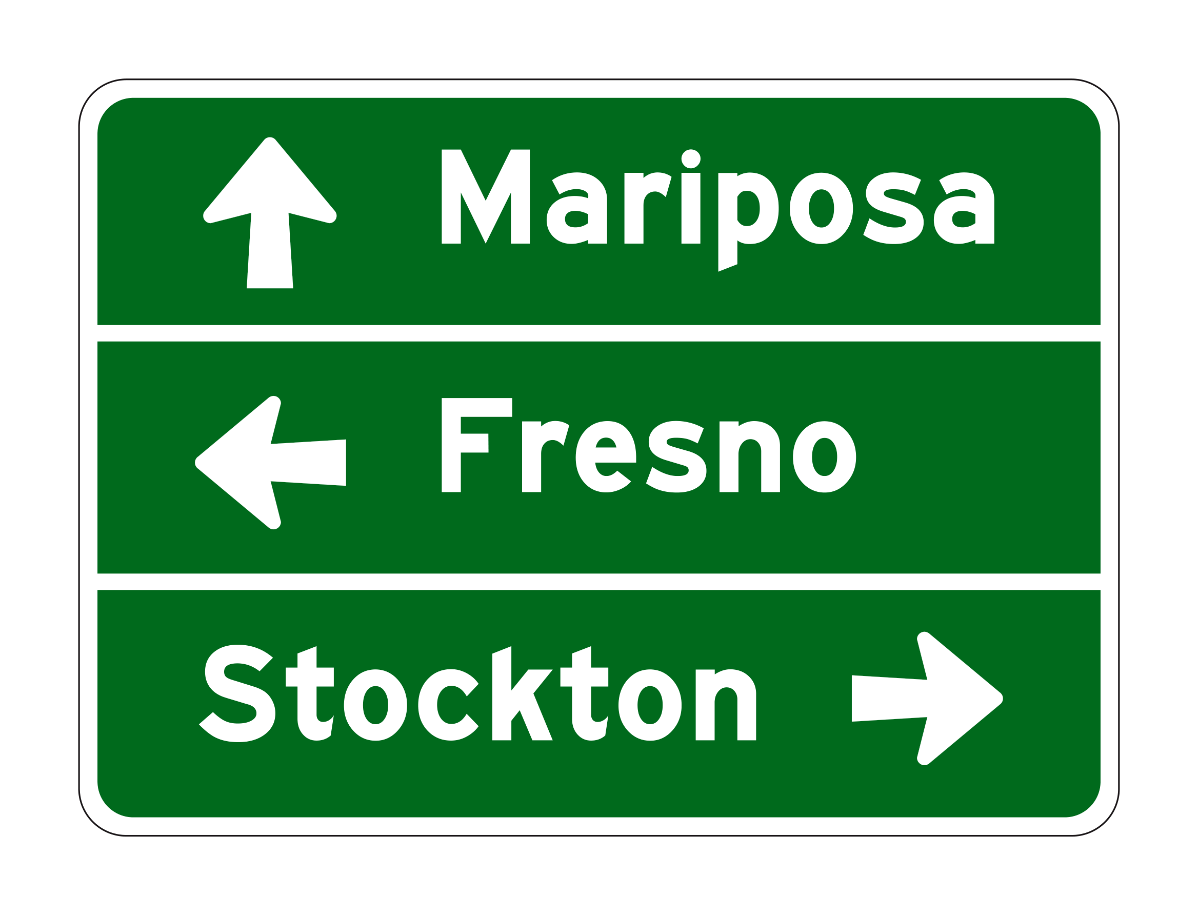 G8-16(CA) Stockton — official FHWA layout
