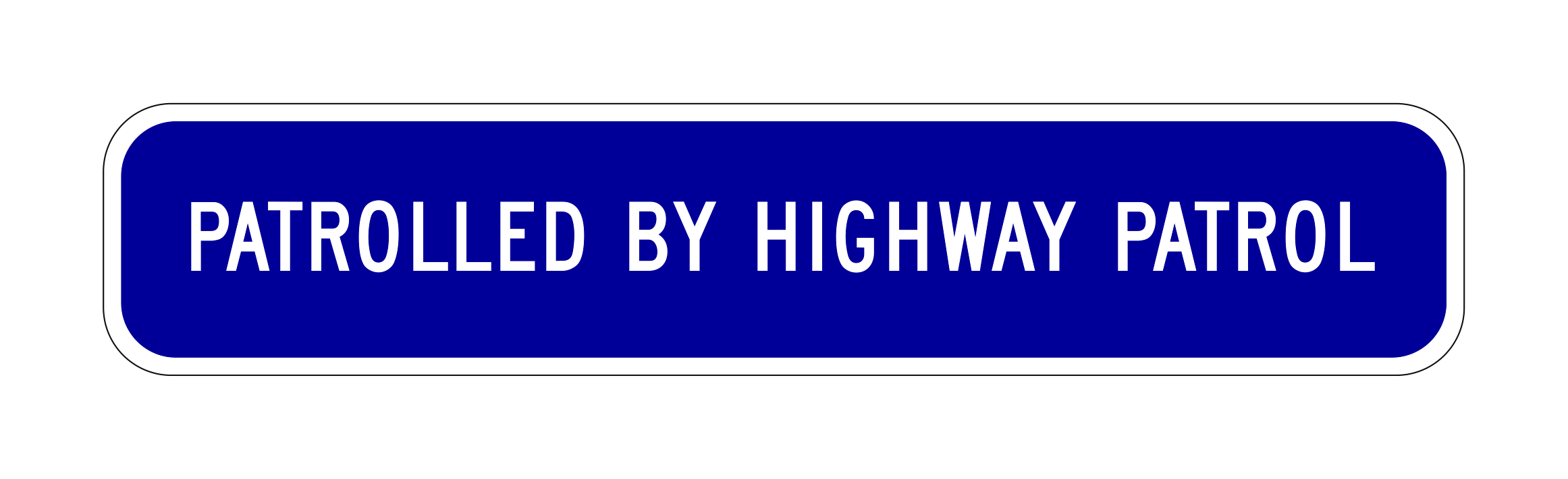 G80B(CA) Patrolled By Highway Patrol — official FHWA layout