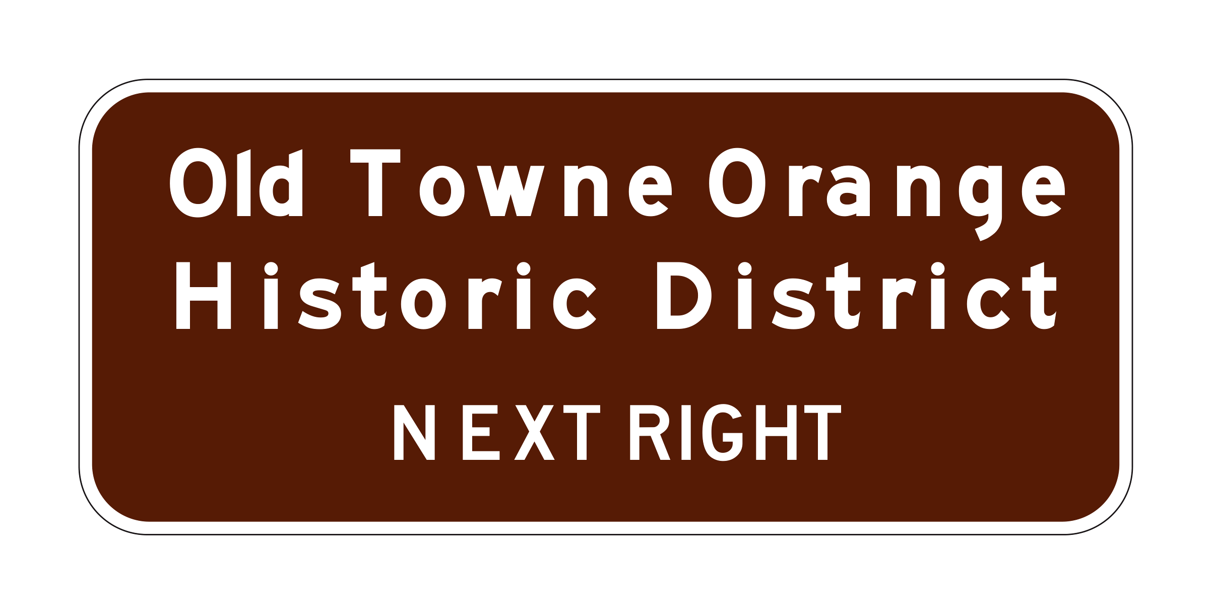 G86-11(CA) Old Towne Orange Historic District Next — official FHWA layout