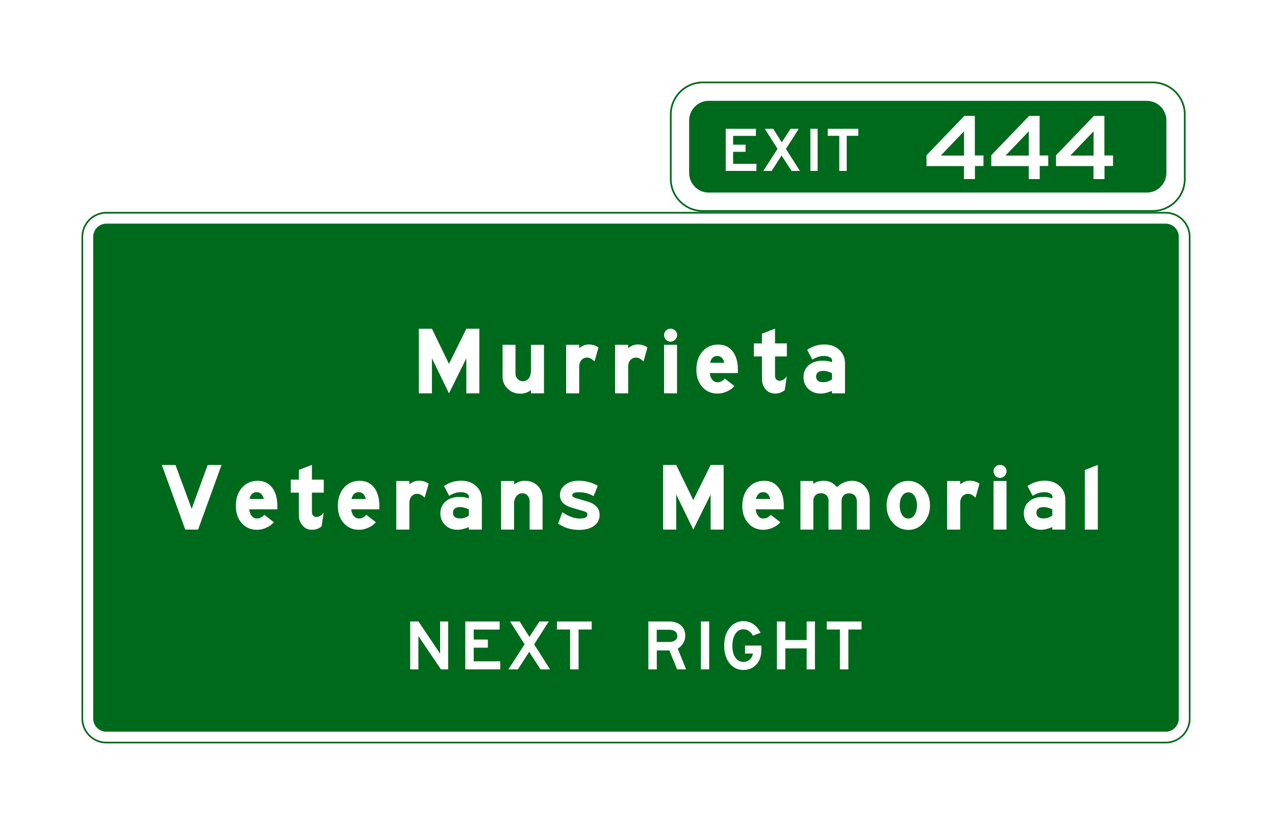 G86-14(CA) Murrieta Veterans Memorial Next Right — official FHWA layout