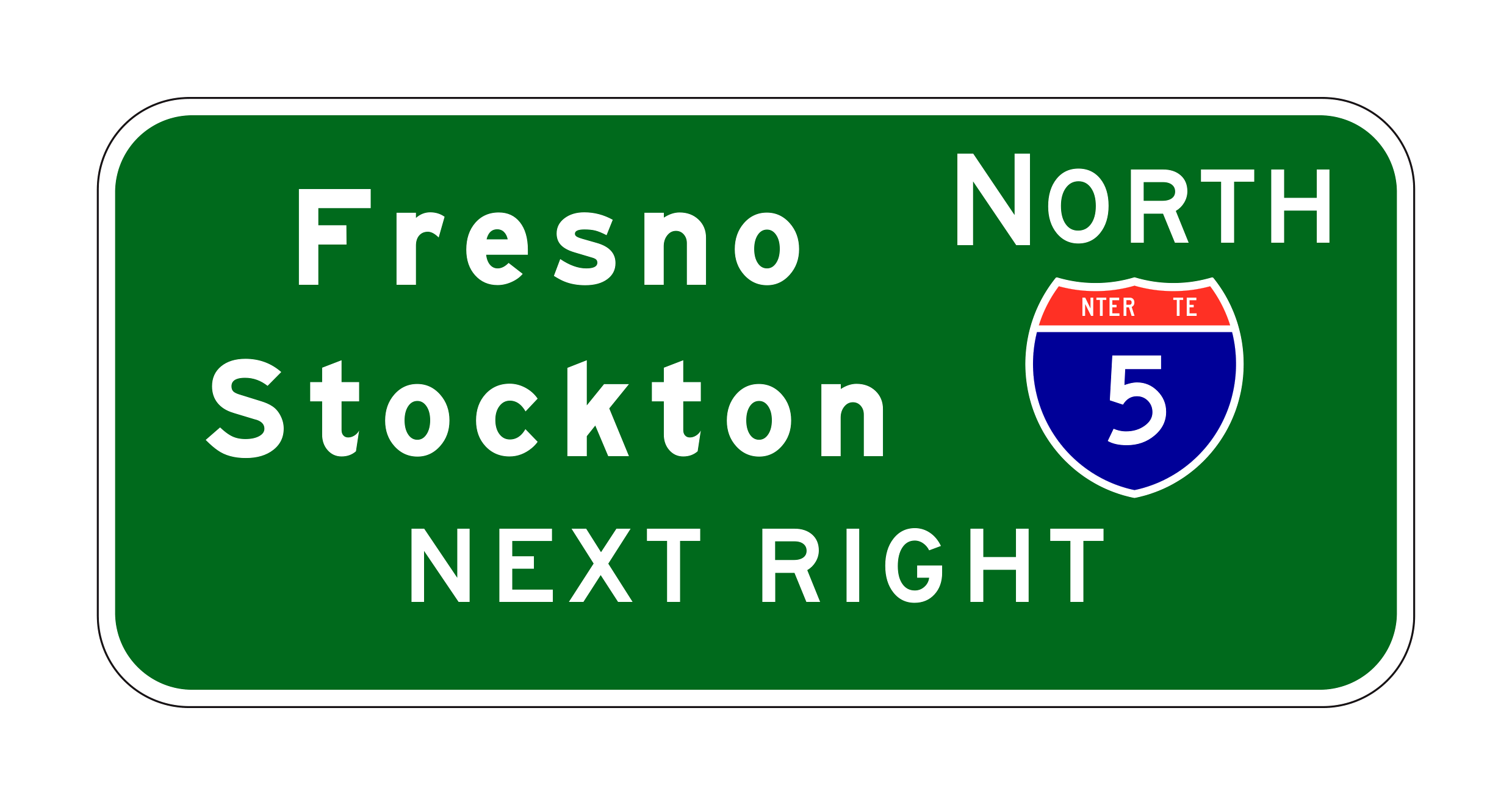 G86-7(CA) Fresno North Stockton Next Right — official FHWA layout