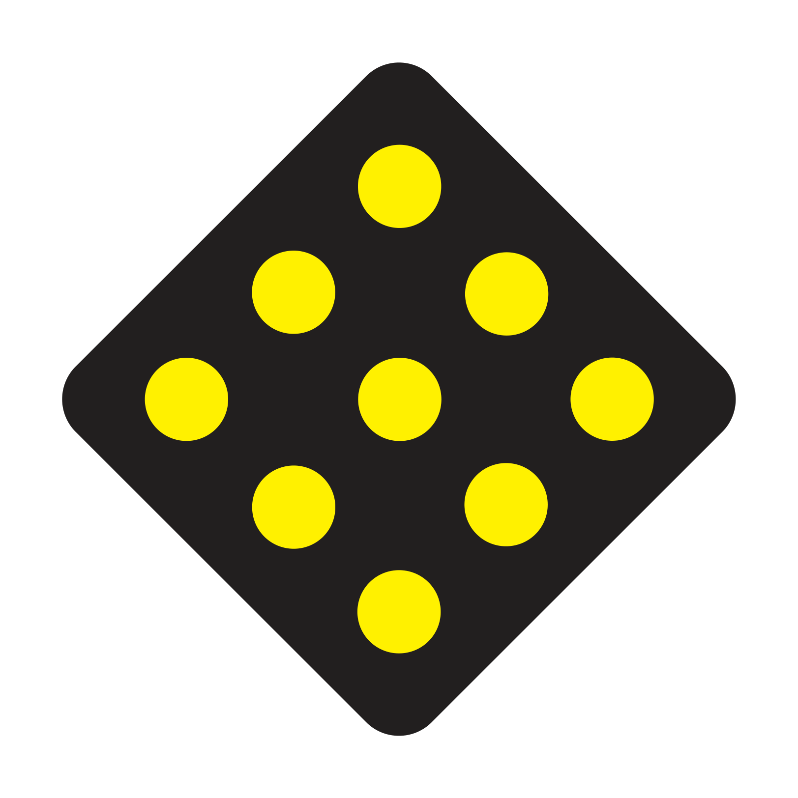 OM1-2 Object Marker Type 1 — official FHWA layout