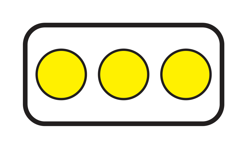 OM2-1H Object Marker Type 2 — official FHWA layout