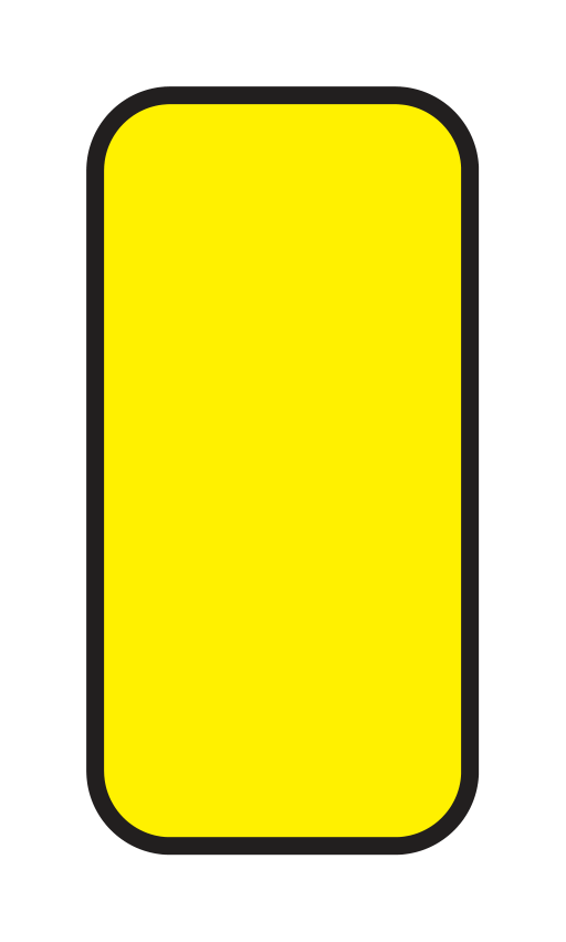 OM2-2V Object Marker (Type 2, Vertical) — official FHWA layout