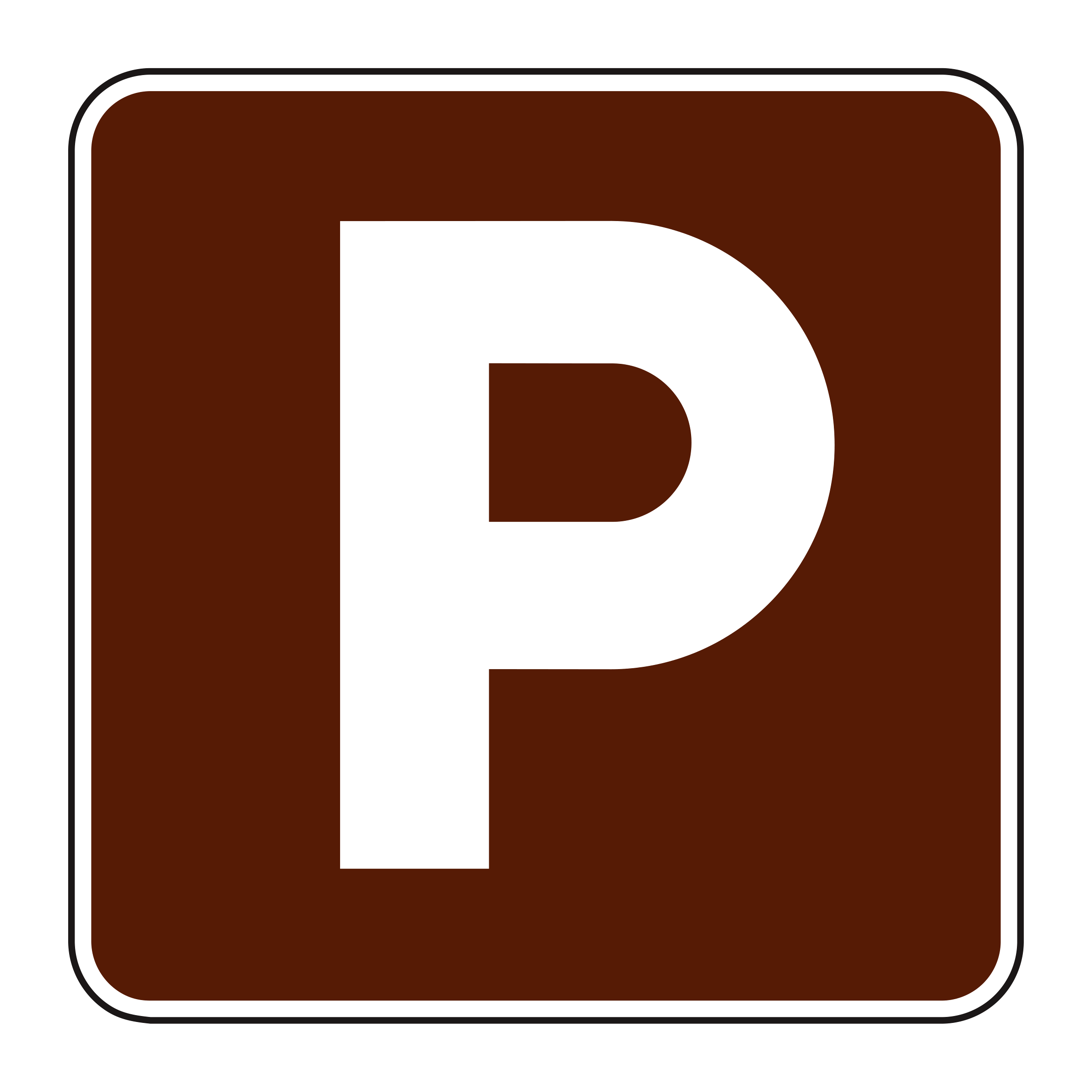 RS-034 Recreational & Cultural Interest Sign — official FHWA layout