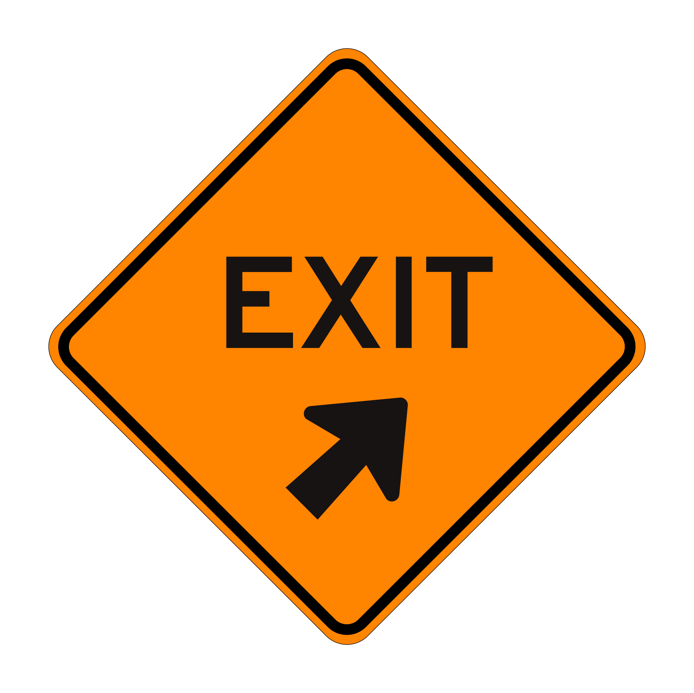 SC18(CA) California Construction Sign — official FHWA layout