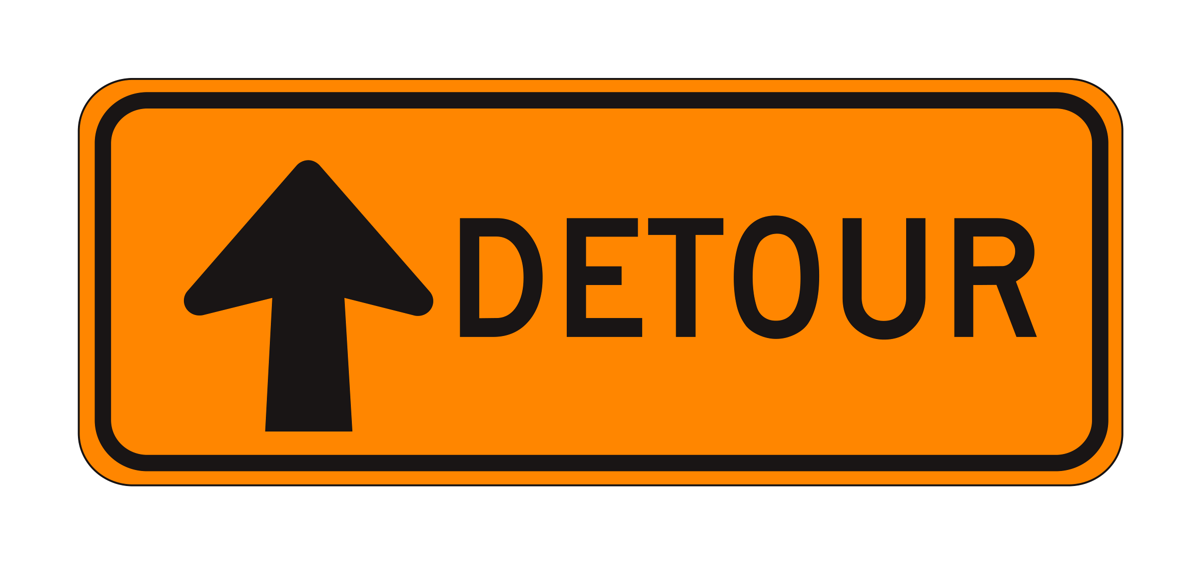 SC3(CA) California Construction Sign — official FHWA layout