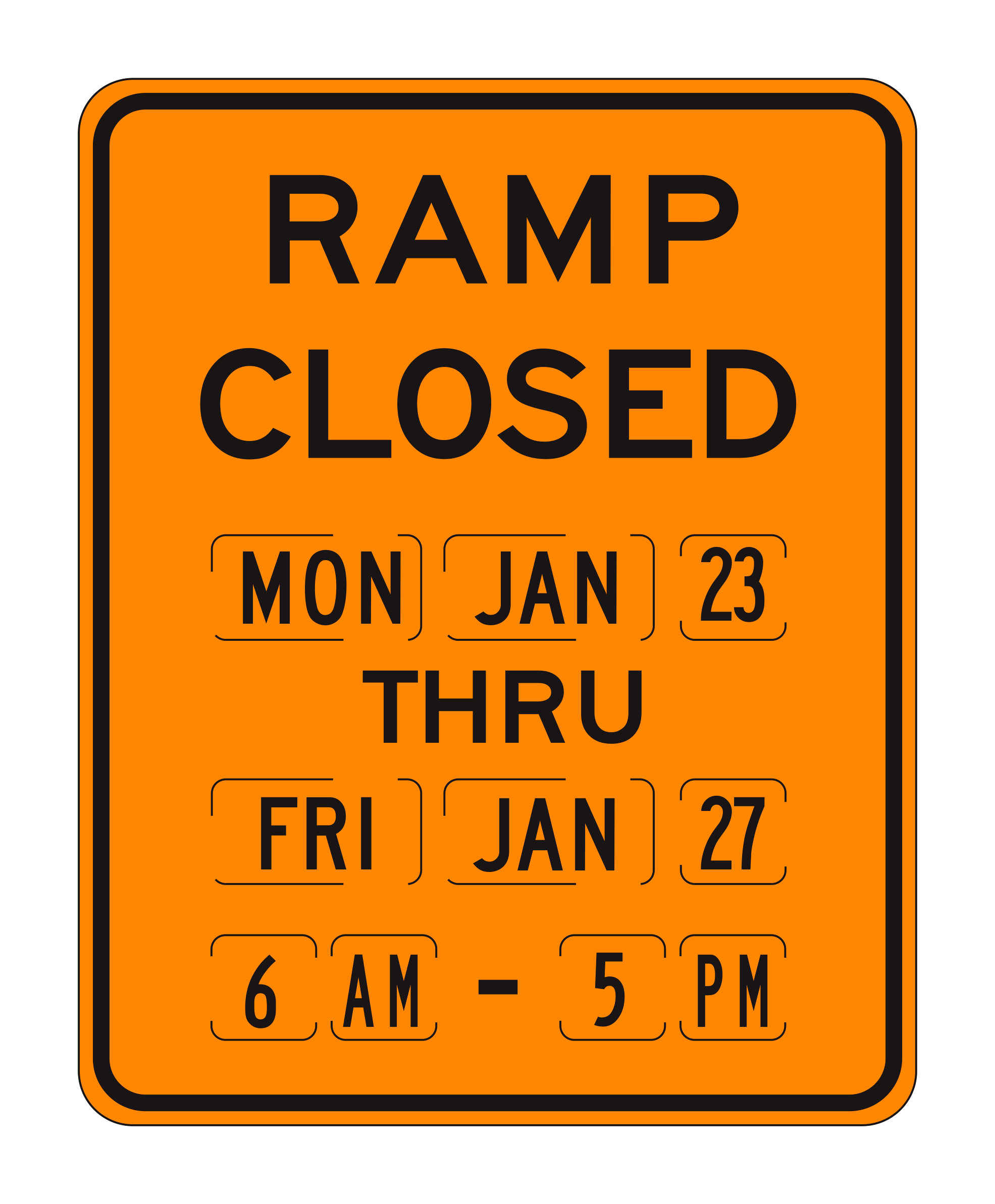 SC6-4(CA) Ramp Closed Thru Pn — official FHWA layout